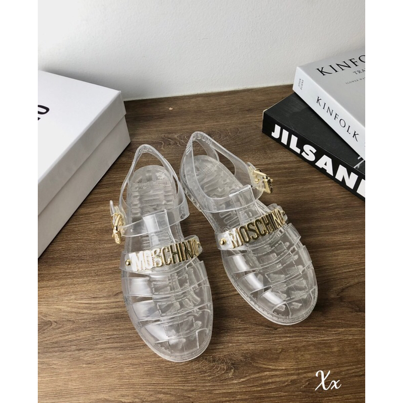 Sandal rọ mos•chino super 3 màu fullbox