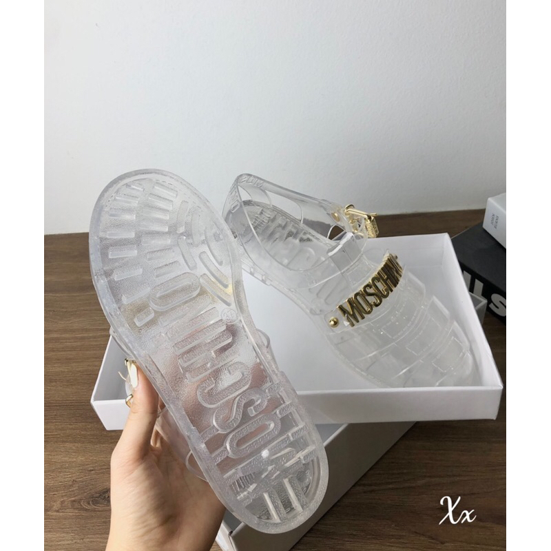 Sandal rọ mos•chino super 3 màu fullbox