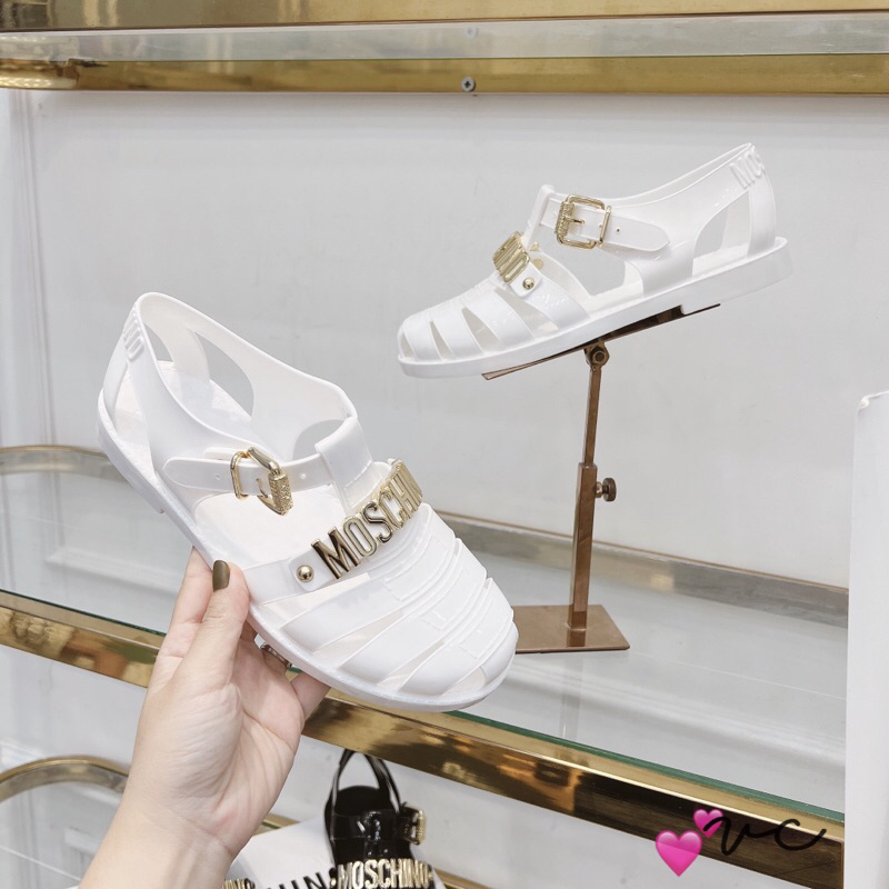 Sandal rọ mos•chino super 3 màu fullbox