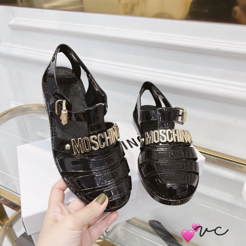 Sandal rọ mos•chino super 3 màu fullbox