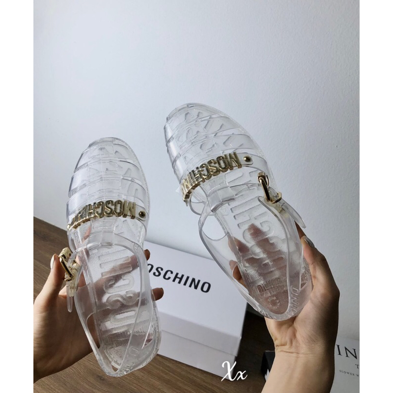 Sandal rọ mos•chino super 3 màu fullbox