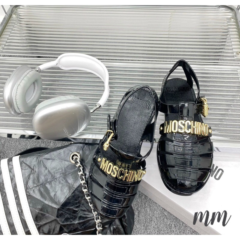 Sandal rọ mos•chino super 3 màu fullbox