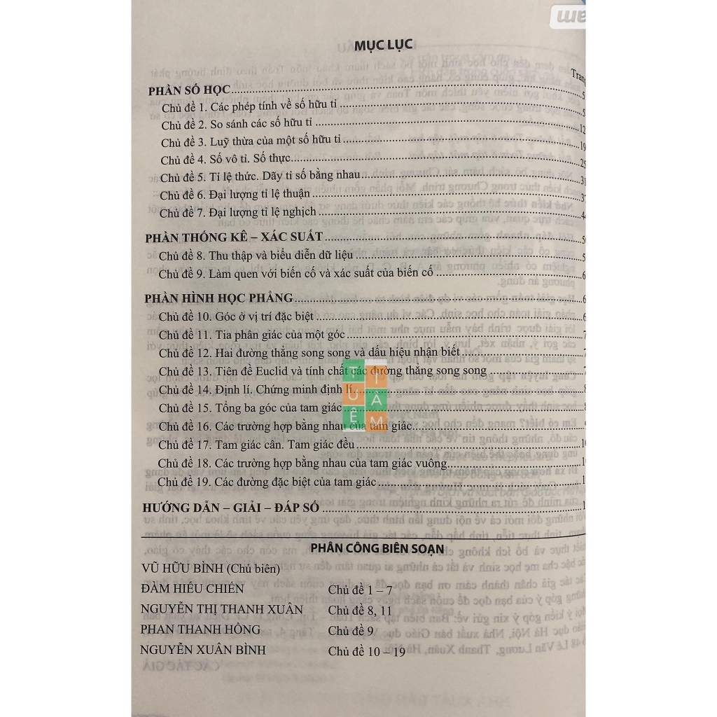 Sách - Bồi dưỡng Toán 7  - tập 1 và tập 2