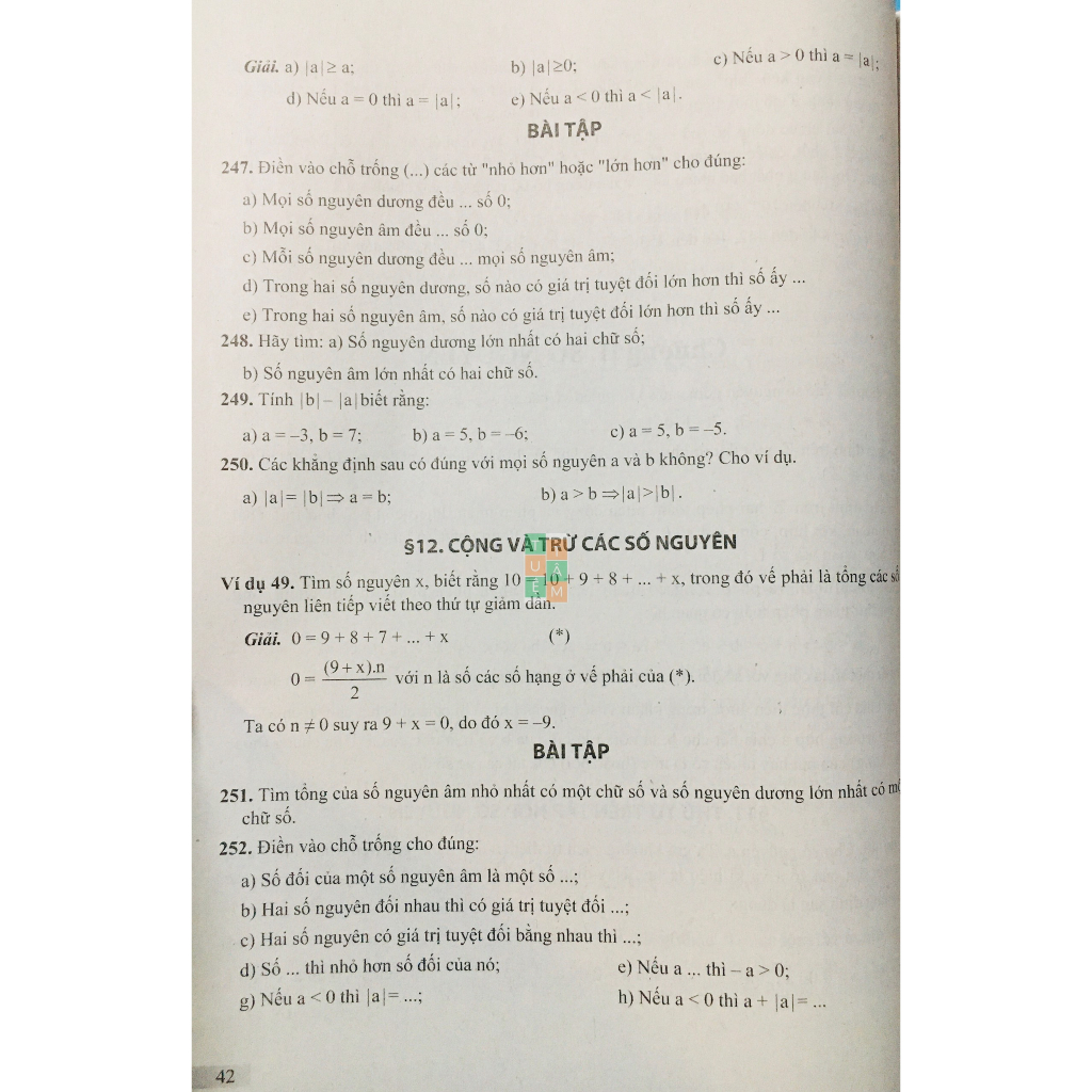 Sách - Nâng cao và phát triển Toán 6