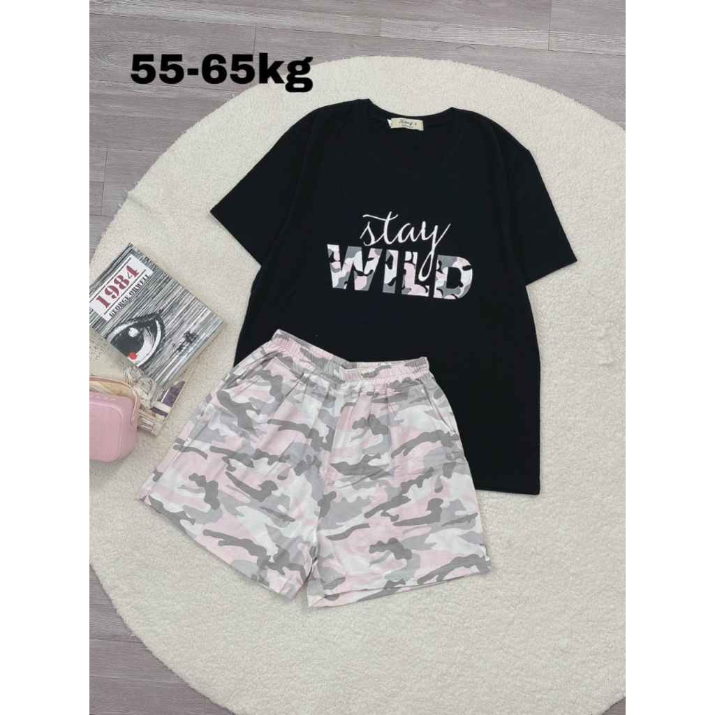 ĐỒ BỘ NỮ THUN COTTON MẶC NHÀ LOẠI 1 SIÊU RẺ SIÊU XỊN (ĐÙI DB45) SIZE XL 50- 68KG