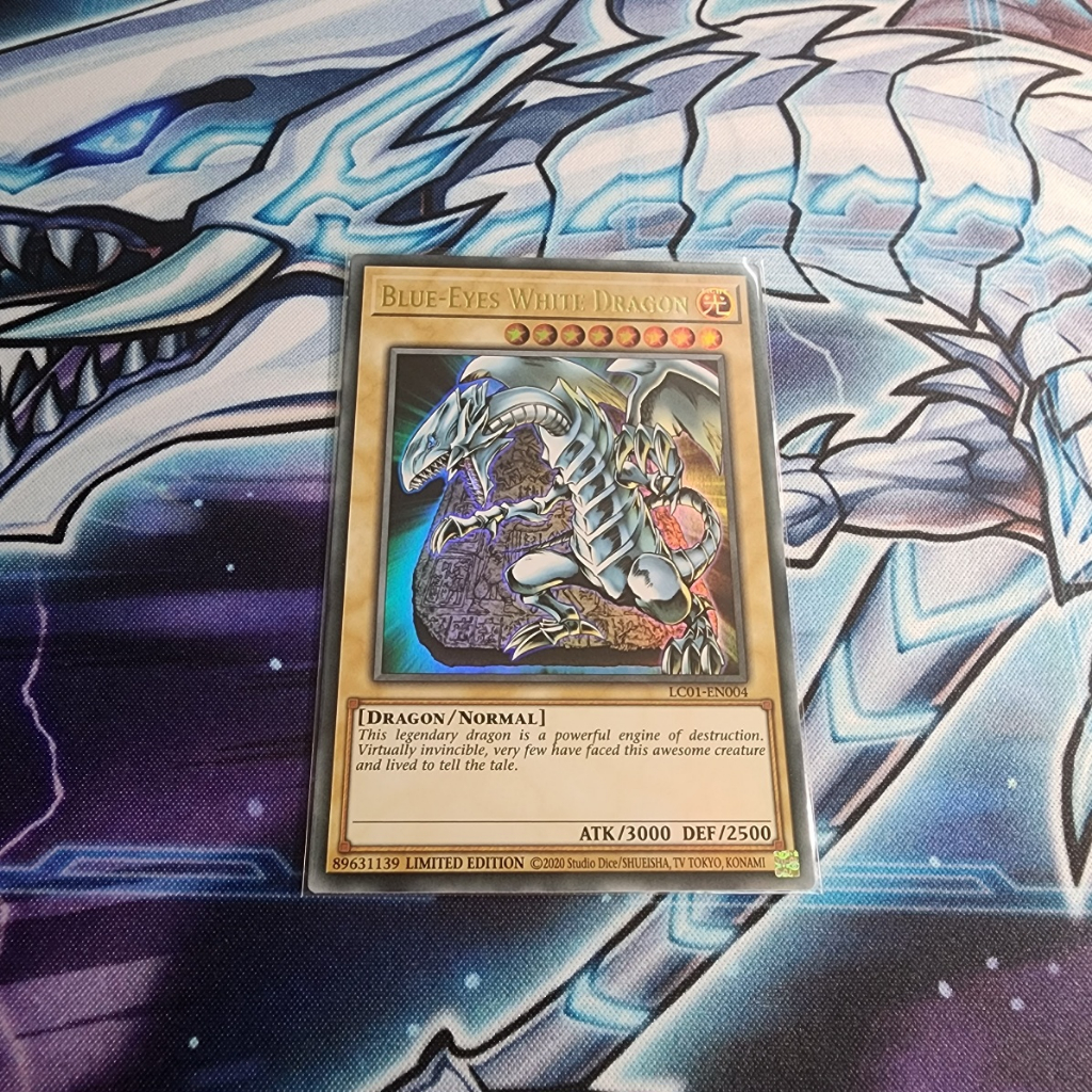 Bài Yugioh TCG UK   Blue-Eyes White Dragon