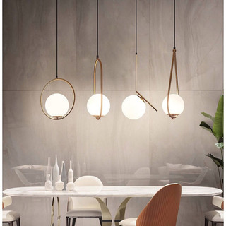 Đèn Thả Decor Quả Cầu Thuỷ Tinh T018 đèn trang trí bàn ăn phòng khách, đèn phòng ngủ