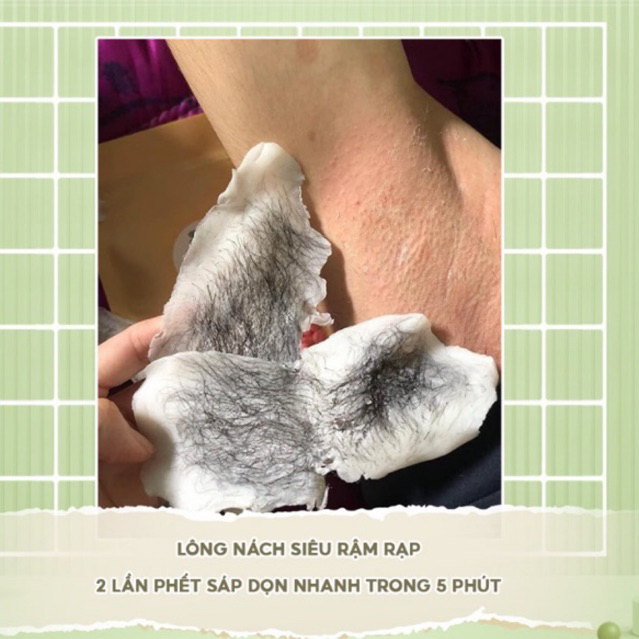 Sáp wax lông hạt đậu HARD WAX BEANS hộp 400g