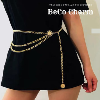 Đai váy belt xích phối đầm DV20 Thắt lưng xích dạng móc Đai váy áo belt chain xích sang chảnh phối vest dây nịt