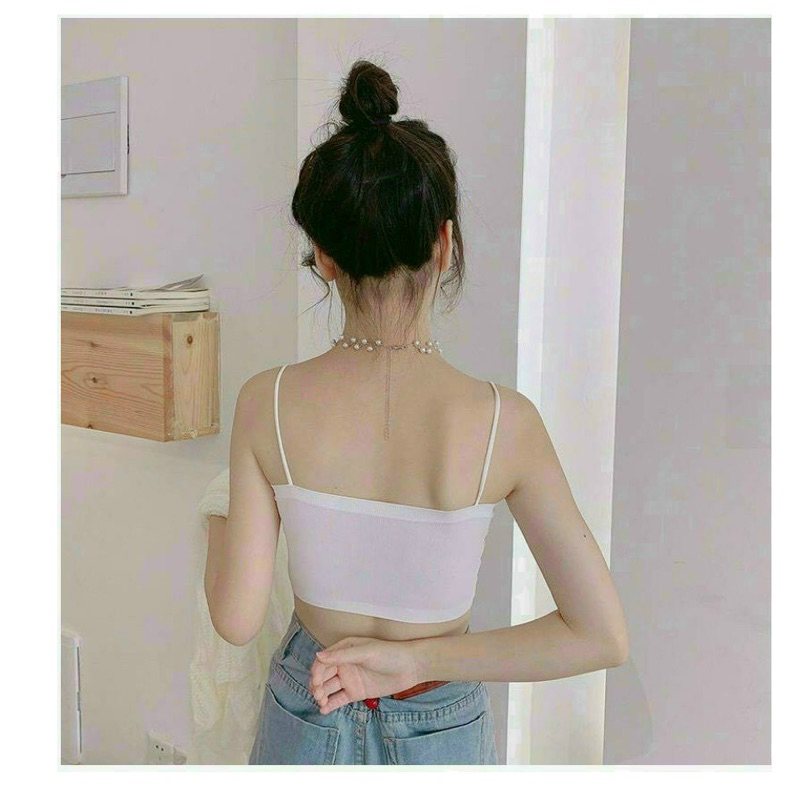 ÁO DÂY BRA MÚT SU TRƠN 2 DÂY LOẠI 1 CHẤT SU DÀY MÁT LẠNH