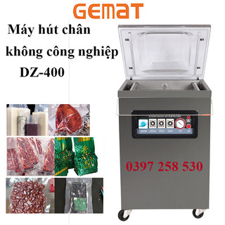 Máy hút chân không công nghiệp dzq400 dzq500 công suất bơm chân không 900w cho áp suất đạt -0,1mpa, 2 thanh hàn