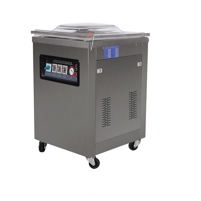 Máy hút chân không công nghiệp DZQ400  DZQ500 công suất bơm chân không 900W cho áp suất đạt -0,1Mpa, 2 thanh hàn