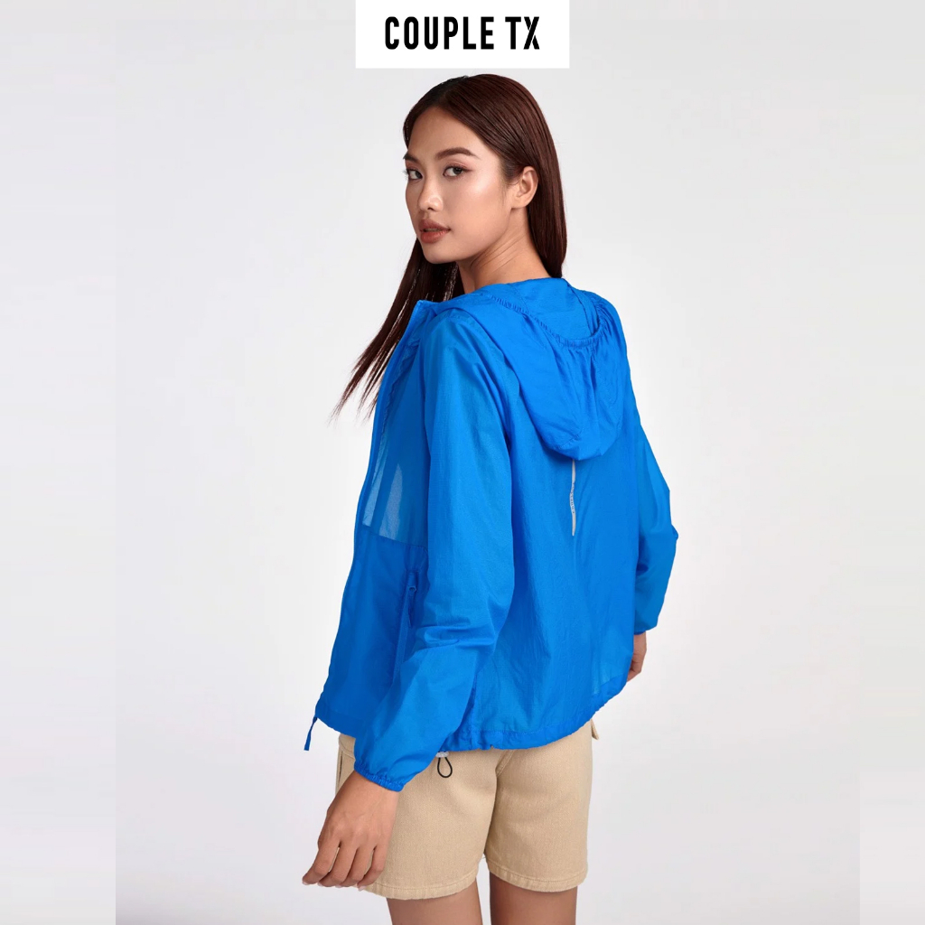 Áo Khoác Dù Nữ Mỏng Nhẹ Couple TX Regular Fit Pocketable UltraLight WOP 2036