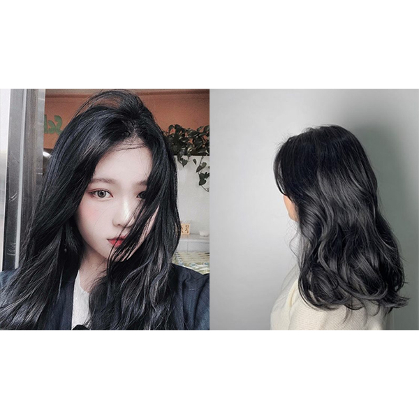 COMBO Thuốc nhuộm Tóc Đen TỰ NHIÊN, kèm oxi và gang tay