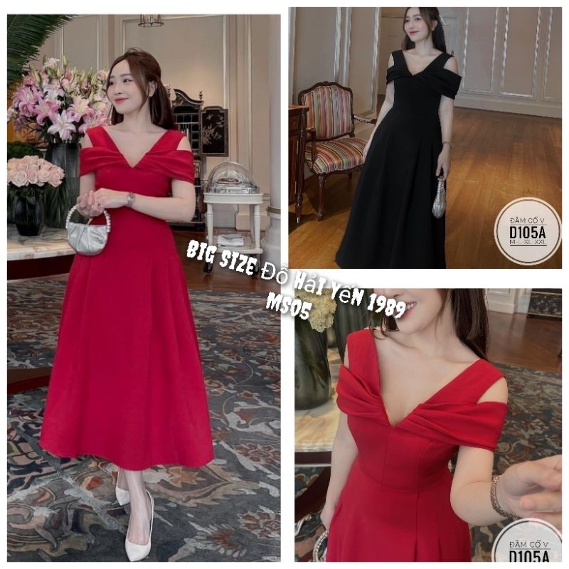Đầm Xoè Big Size (55kg đến 100kg) MS 05
