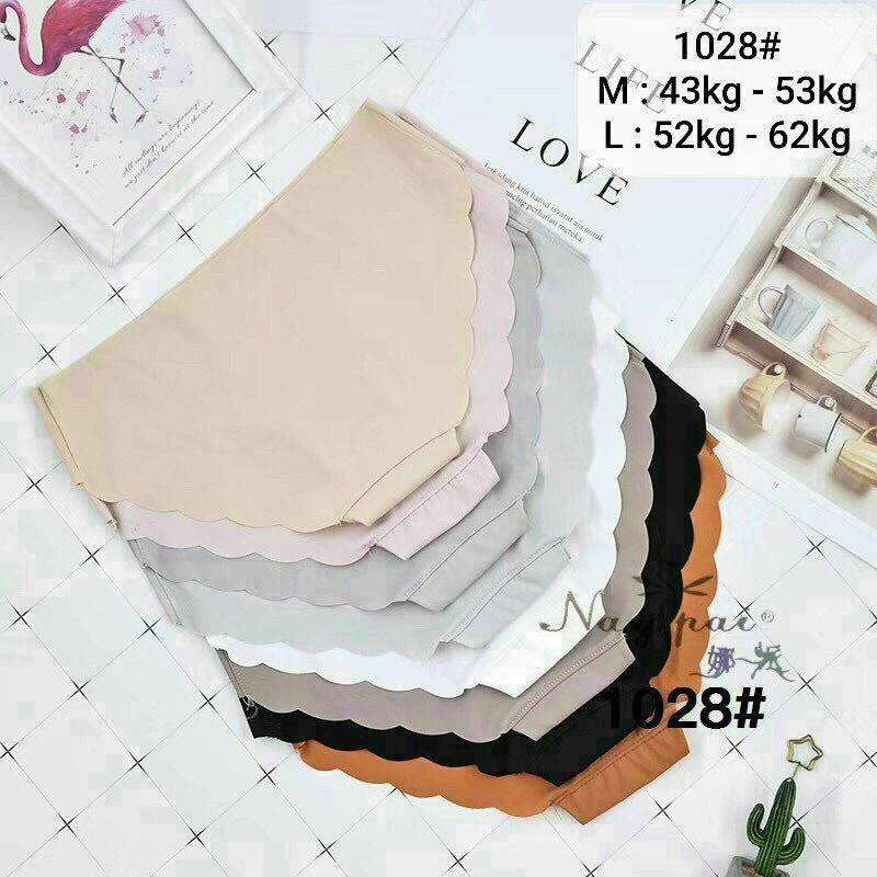 10 CÁI ĐỦ MÀU QUẦN LÓT SU CẮT VIỀN GỢN SÓNG