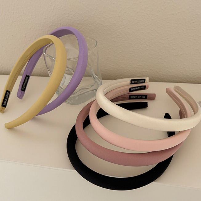 Băng đô cài tóc satin nhẹ nhàng dễ thương