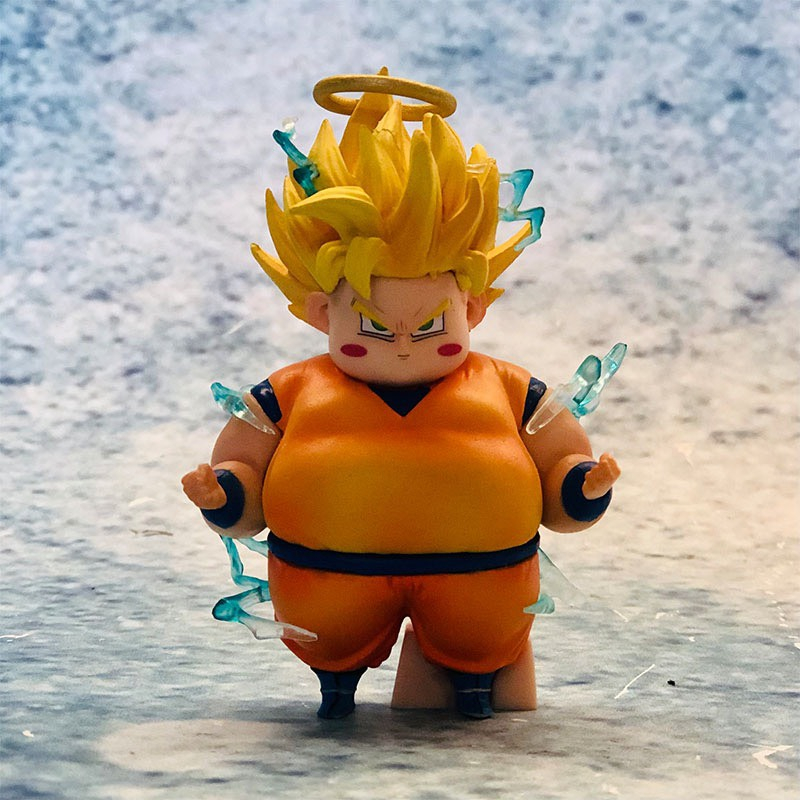 Mô Hình Chibi Songoku Và Vegeta Béo
