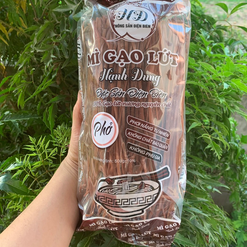 Bún Phở Gạo Lứt thực dưỡng 500g hàng loại 1