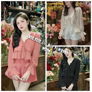 Sét áo bèo quần sọt big size ms04