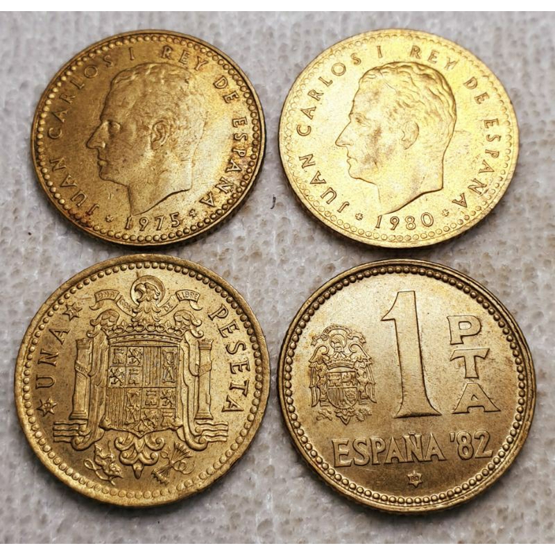 Đồng xu xưa Tây Ban Nha sưu tầm