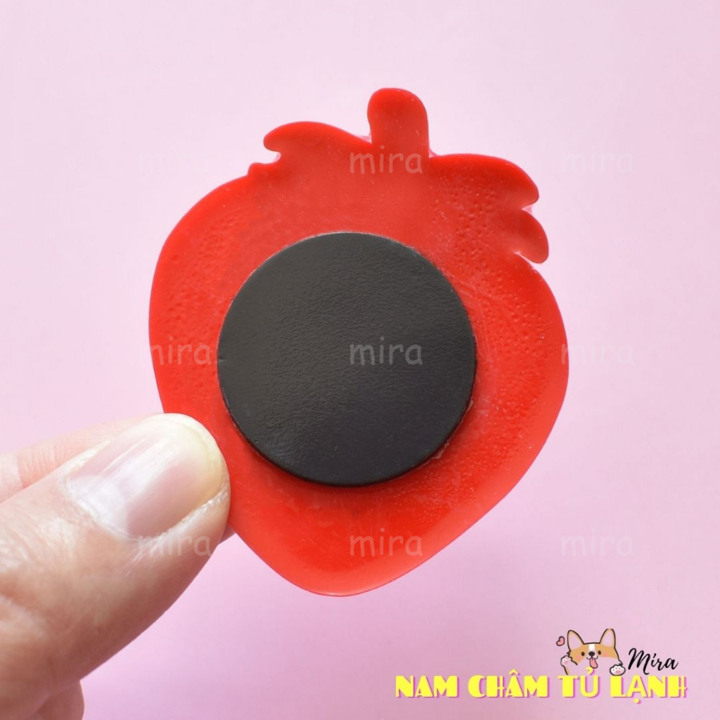 Nam Châm Tủ Lạnh 14 Rau Củ 9 Trái Cây Trang Trí Bàn Học Đính Note Bảng Từ Cho Bé Mira-PVC79142