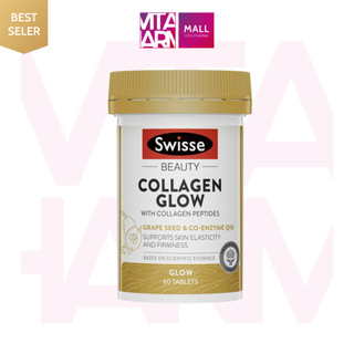 Swisse Collagen Beauty Glow 60 viên - Viên uống đẹp da 60v (Chính Hãng Úc)