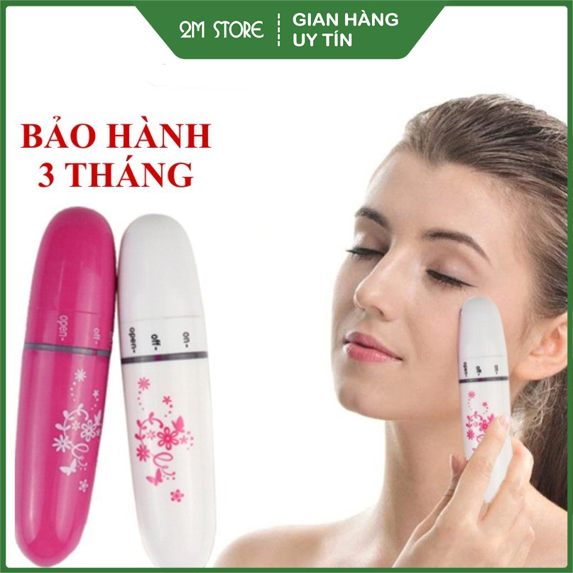 (HÀNG CHUẨN) Máy Massage Mắt Kiểu Bút Chống Thâm Quầng Mini 208 - Giúp Giảm Căng Thẳng, Mờ Nếp Nhăn, Chống Lão Hóa