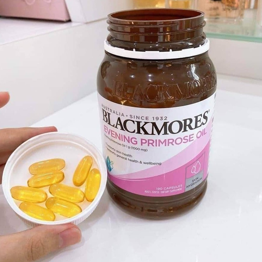 Tinh Dầu Hoa Anh Thảo Blackmores Evening Primrose Oil 190 Viên