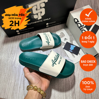Dép adidas adilette shower slides green gw8749 full box tag auth