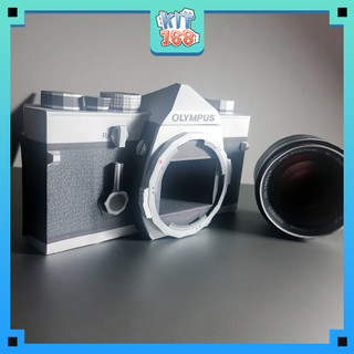 Mô hình giấy Máy ảnh Olympus OM1 (tỉ lệ 1:1)