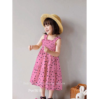 xả kho - Váy bi chun ngực bé gái