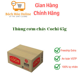 Thùng 40 gói cơm cháy chà bông cochi 65 g, cơm cháy đại long đặc sản ninh bình.