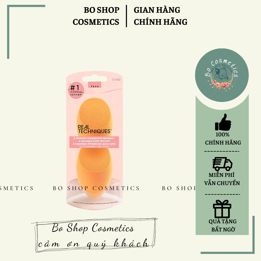 Mút trang điểm quốc dân REAL TECHNIQUES