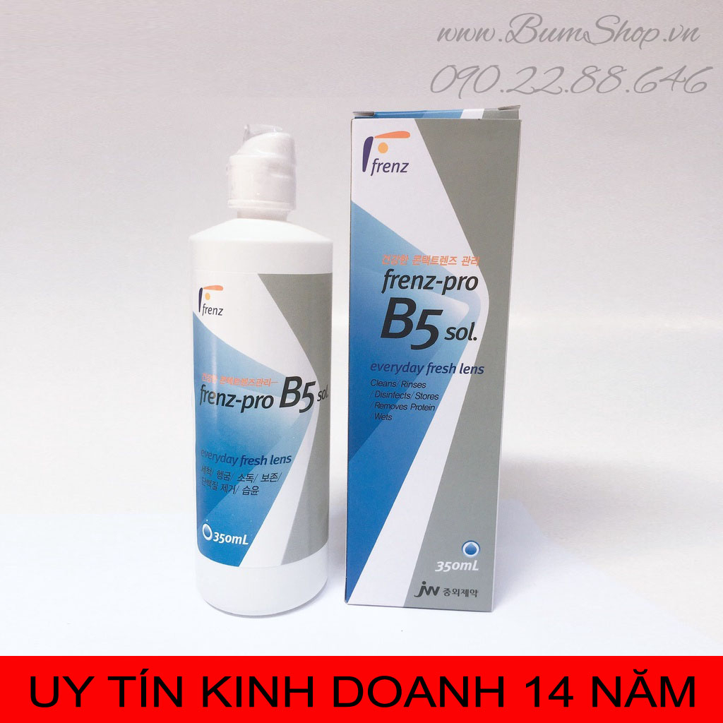 Nước ngâm/rửa lens chuyên dụng 350ml