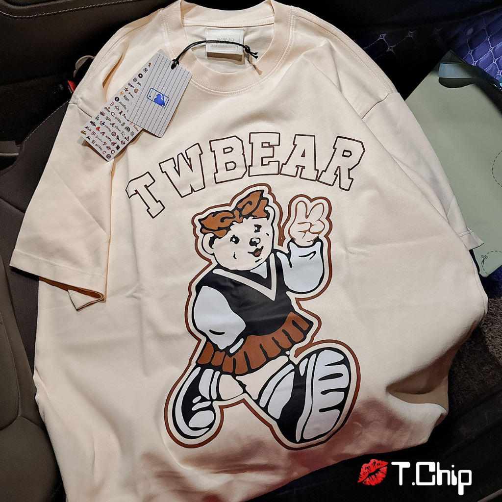 Áo Thun MLB TWBEAR Form Rộng Tay Lỡ Vải Cotton 100% | BigBuy360 - bigbuy360.vn