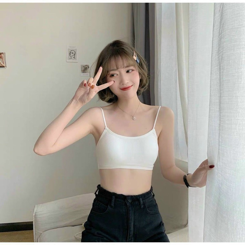 ÁO BRA COTTON MÚT DÂY ĐAN SAU MÁT MỊN