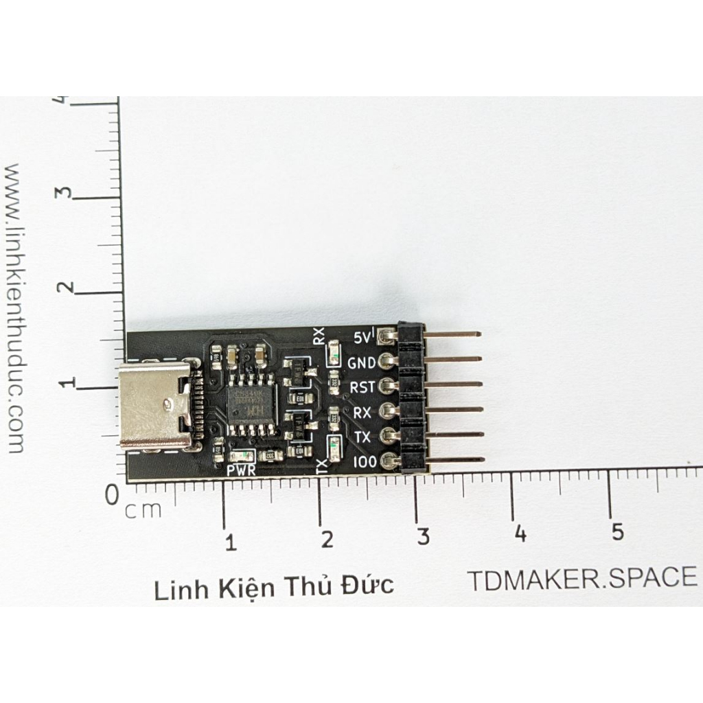 USB Uart kiêm mạch nạp ESP32 ESP8266 cổng type C V1 chip CH340