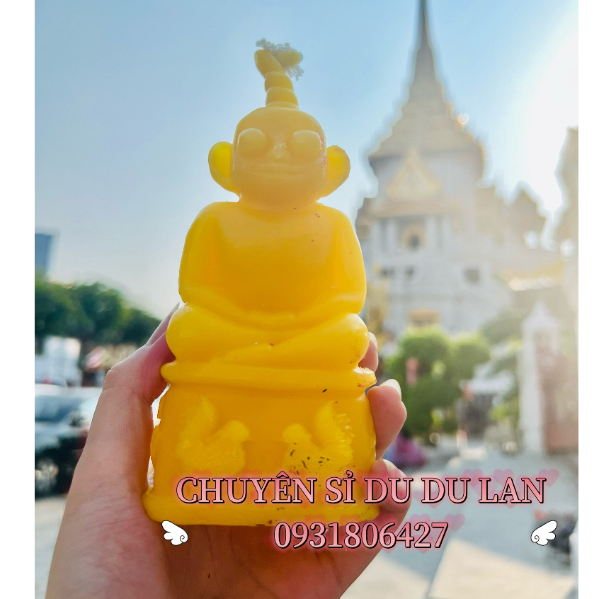 NẾN TƯỢNG PRA NGAN LINH THIÊNG - NẾN TƯỢNG SÁP ONG VÀNG