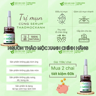Serum thảo mộc xanh ( Freeship )