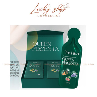 Nước uống nhau thai cừu the high queen placenta las beauty, collagen nhau thai cừu the high