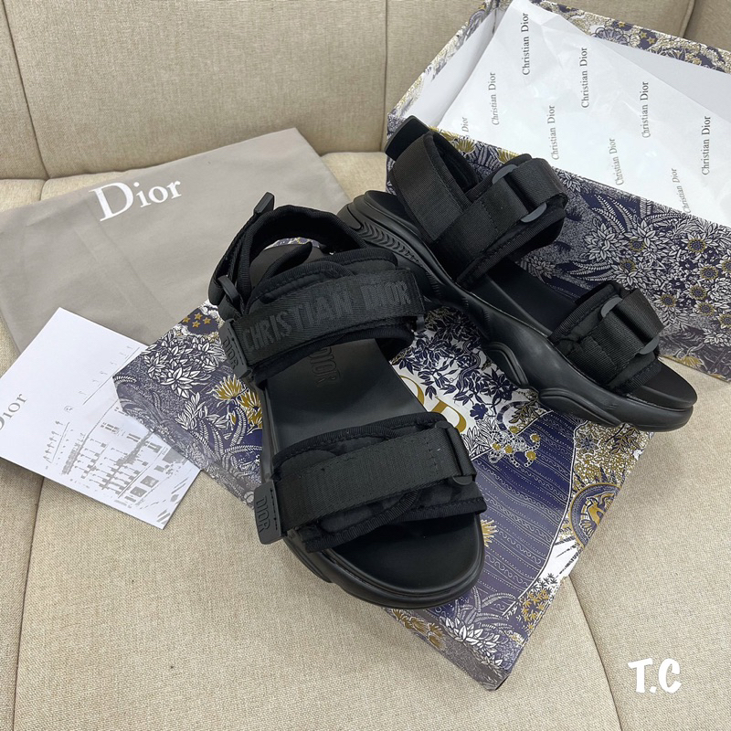 Sandal Dior Đế Cao Trắng Đen Full Size 35-39  -  By Anh Dinh Phuong
