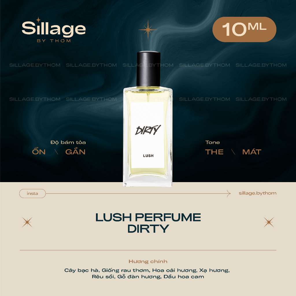 DIRTY L U S H PERFUME | Mẫu thử nước hoa