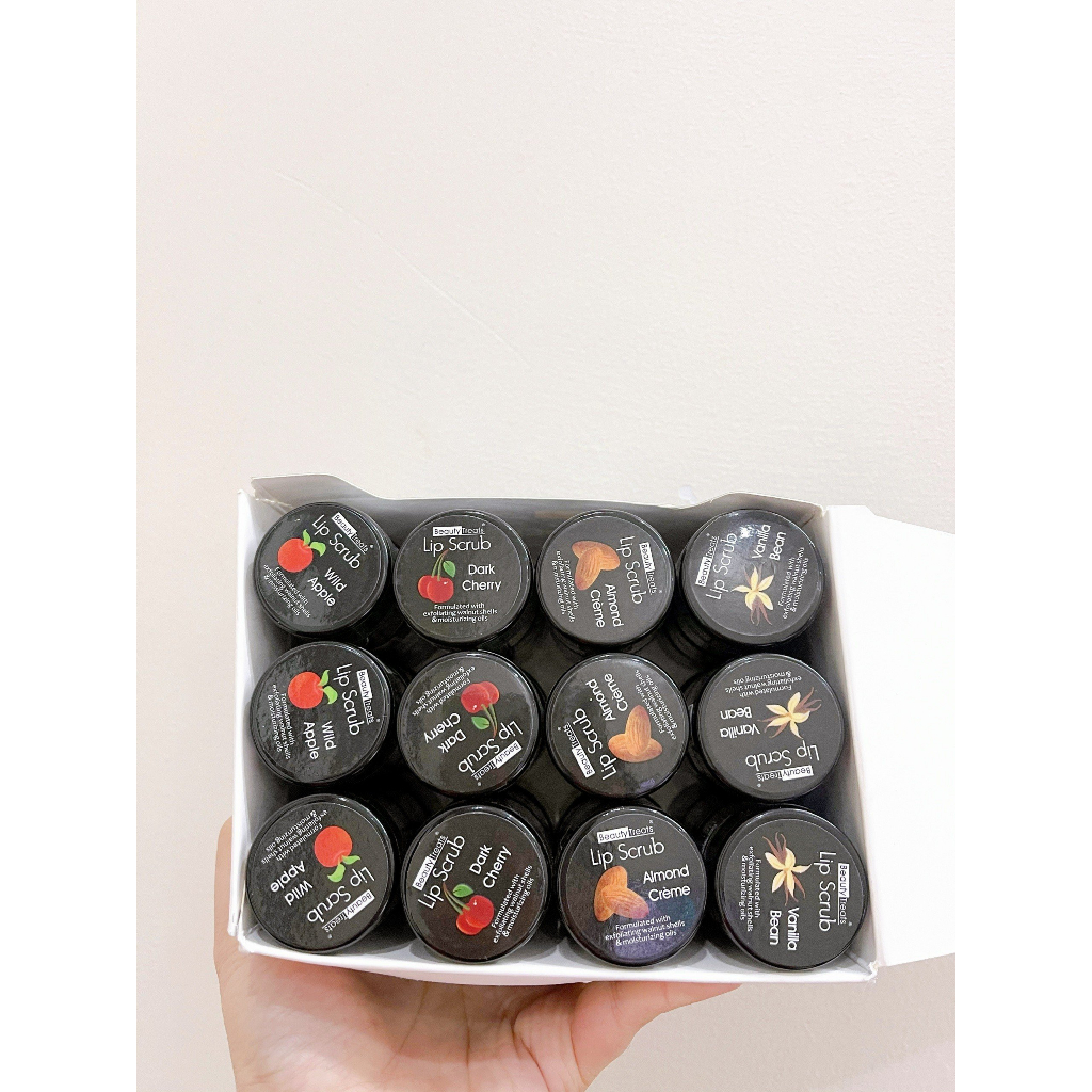 Tẩy da chết môi Beauty Treats Lip Scrub dưỡng ẩm