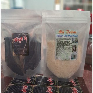 Combo 250gr mũ trôm hạt tấm và 250gr hạt é sạch Ninh Thuận