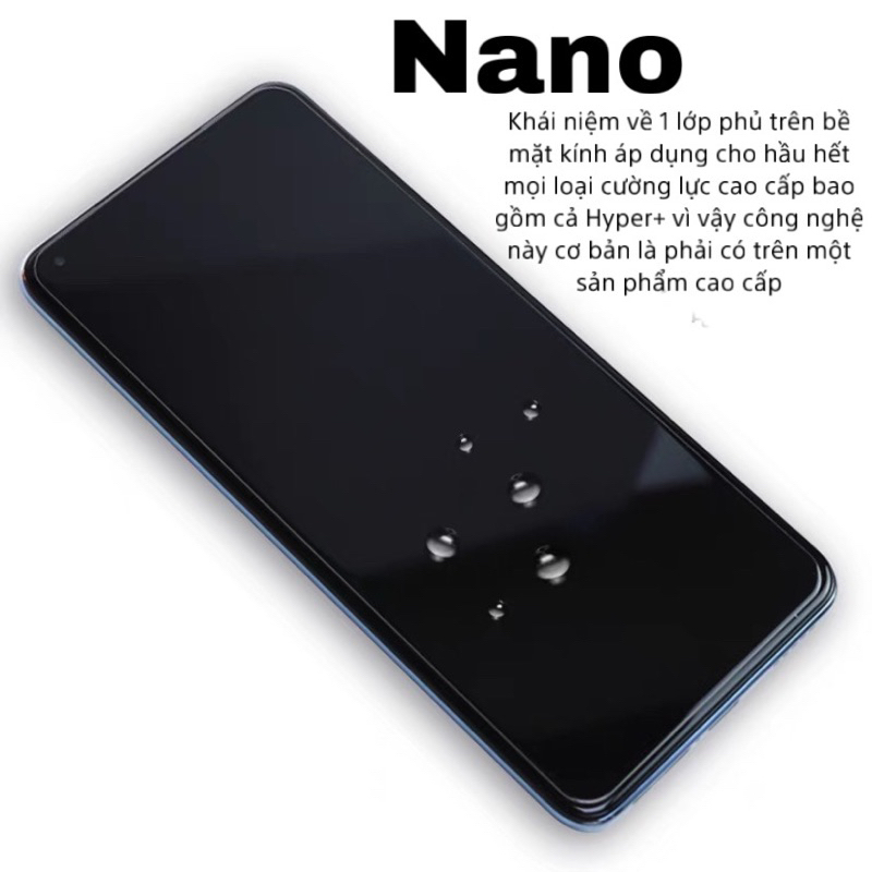 Cường lực Hyper+ cho Xiaomi Redmi Note 12 Tubo viền vát cong 2,5D Trong suốt cao vuốt mượt  phủ nano cho turbo