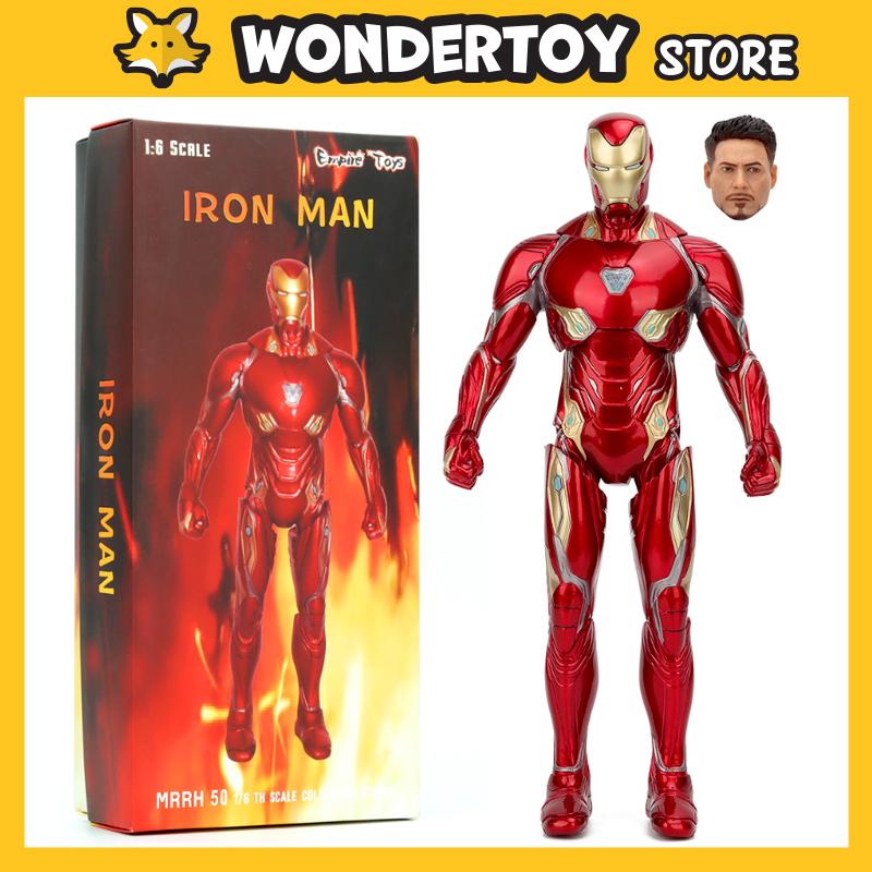Mô hình Empire toys Iron Man Mark 50 có Head Tony Stark 1/6