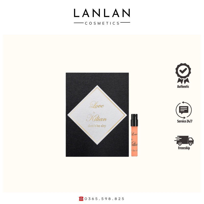 Mẫu thử nước hoa nữ Kilian Love Don’t Be Shy [Vial 1.5ml]
