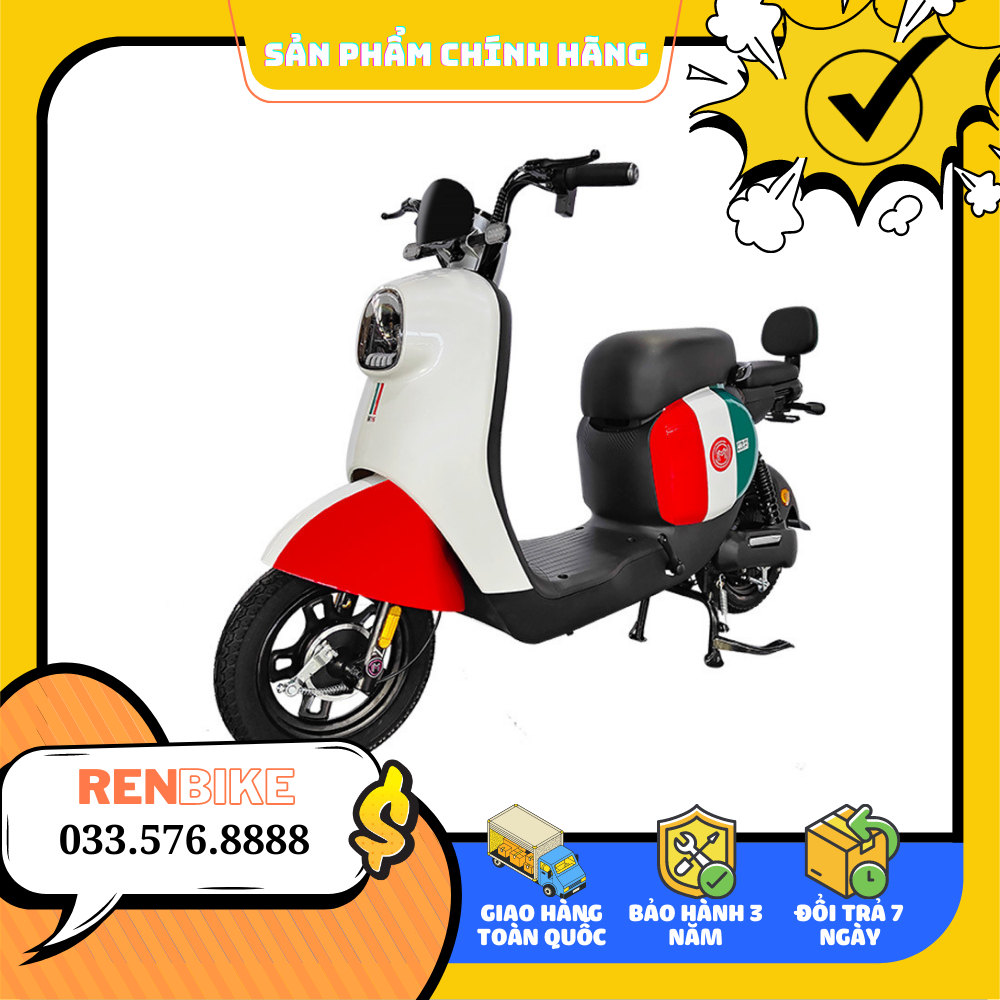 Xe đạp điện mini M16, xe điện cao cấp m16, xe điện hotgirl, động cơ nâng cấp 48v500w, BH 3 năm
