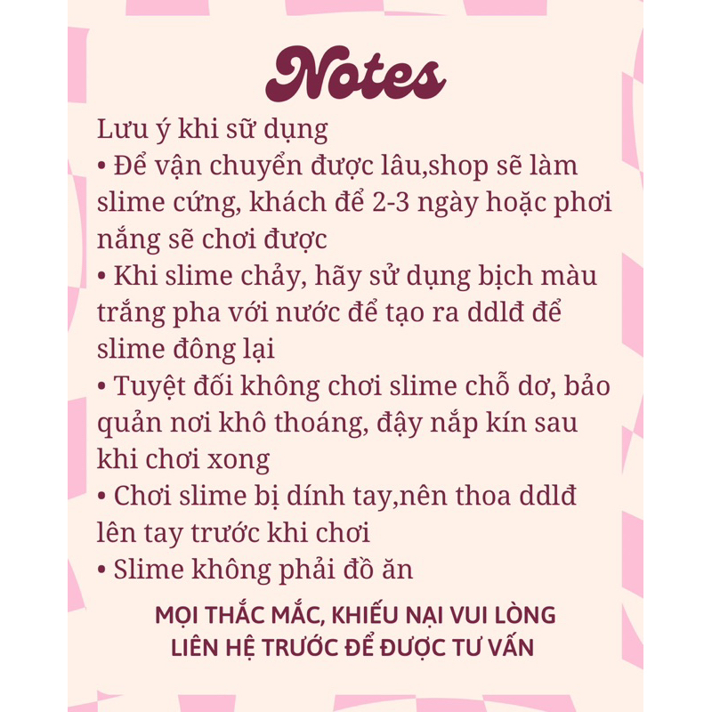 BASIC SLIME MIX MÀU